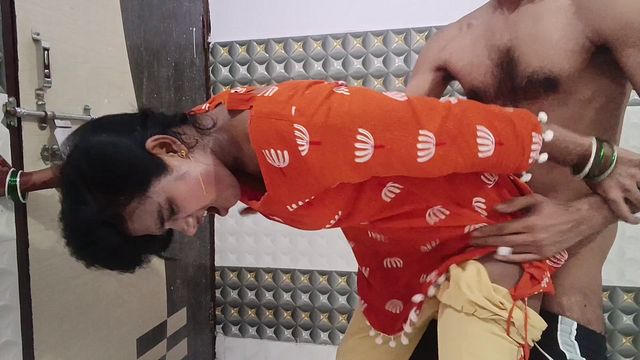Desi Girl Gives Intense Standing Blowjob with Passion and Pleasure