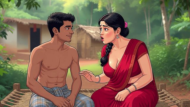 Lost in Forest & Fucked Horny Aunty-02