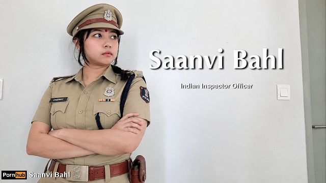 Indian Police Officer Seduce security guy with horny Mind