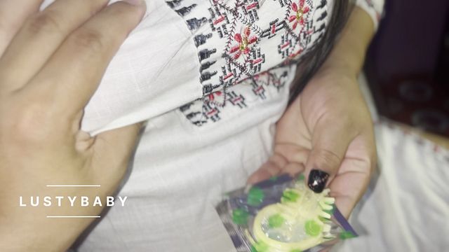 My boyfriend fucked me using spiked condom Nepali porn
