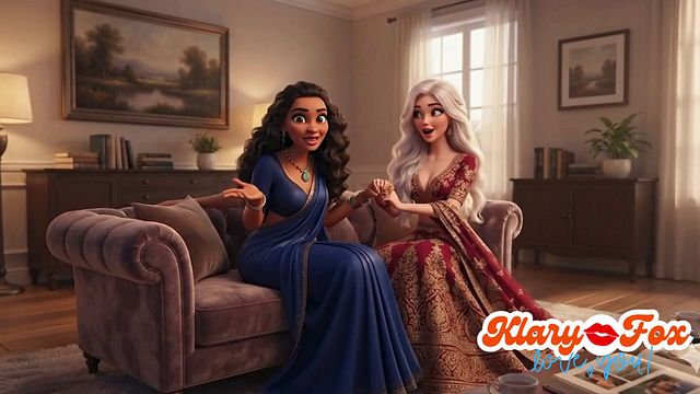 Married Indian wife in saree begs her lover for deep anal in steamy secret fantasy 3D animation
