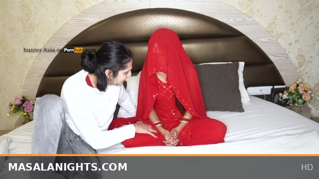 Indian Newlywed Couple’s First Romantic Honeymoon Sex Experience After Marriage