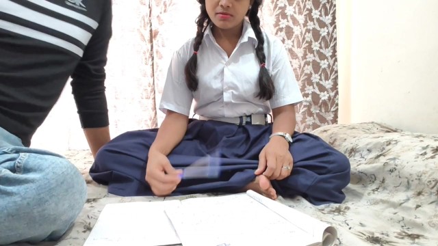 Indian virgin schoolgirl has her first intense encounter with her tuition teacher
