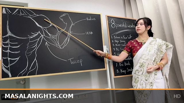 Indian Desi Fitness Trainer Shows Intense Hardcore Sexual Workout Techniques