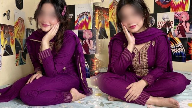 Naughty Indian Stepsis with Big Booty Loves Sucking and Riding Cock