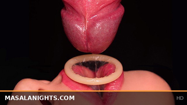 Intense Close-Up Blowjob with Condom Break and Double Cum by Best Milking Mouth