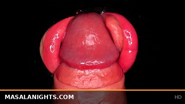 Close-Up POV Blowjob ASMR: Sucking Perfect Lips with Big Hard Cock and Mouthful Cum